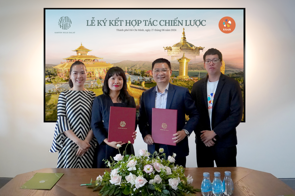 Strategic cooperation signing ceremony between Samten Hills Dalat and ...