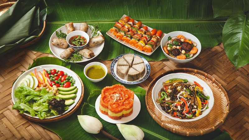 Mâm cúng chay rằm tháng 7