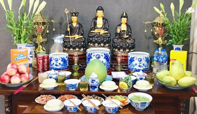 Cúng gia tiên (cúng Vu Lan)