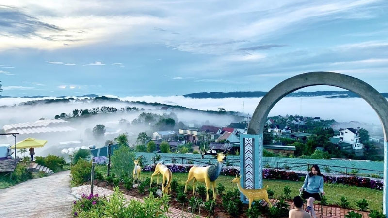 Khu du lịch Đồi Mây Đà Lạt: điểm săn mây, check in lý tưởng